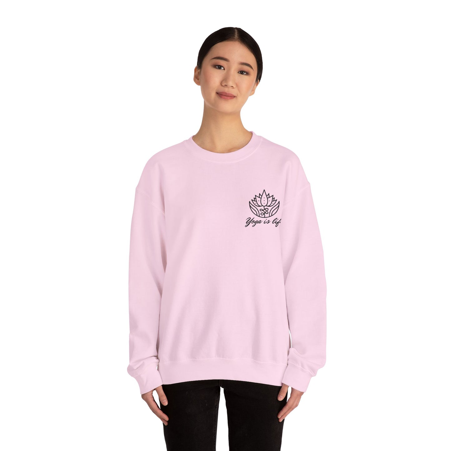 Embroidered Crewneck Sweatshirt — Classic Embroidered Crew