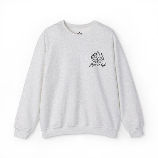 Embroidered Crewneck Sweatshirt — Classic Embroidered Crew