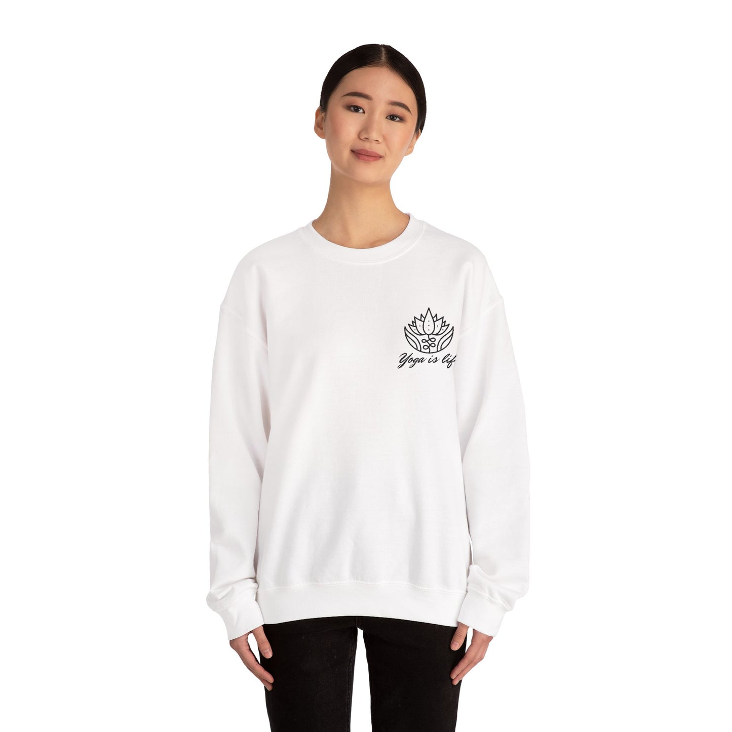 Embroidered Crewneck Sweatshirt — Classic Embroidered Crew