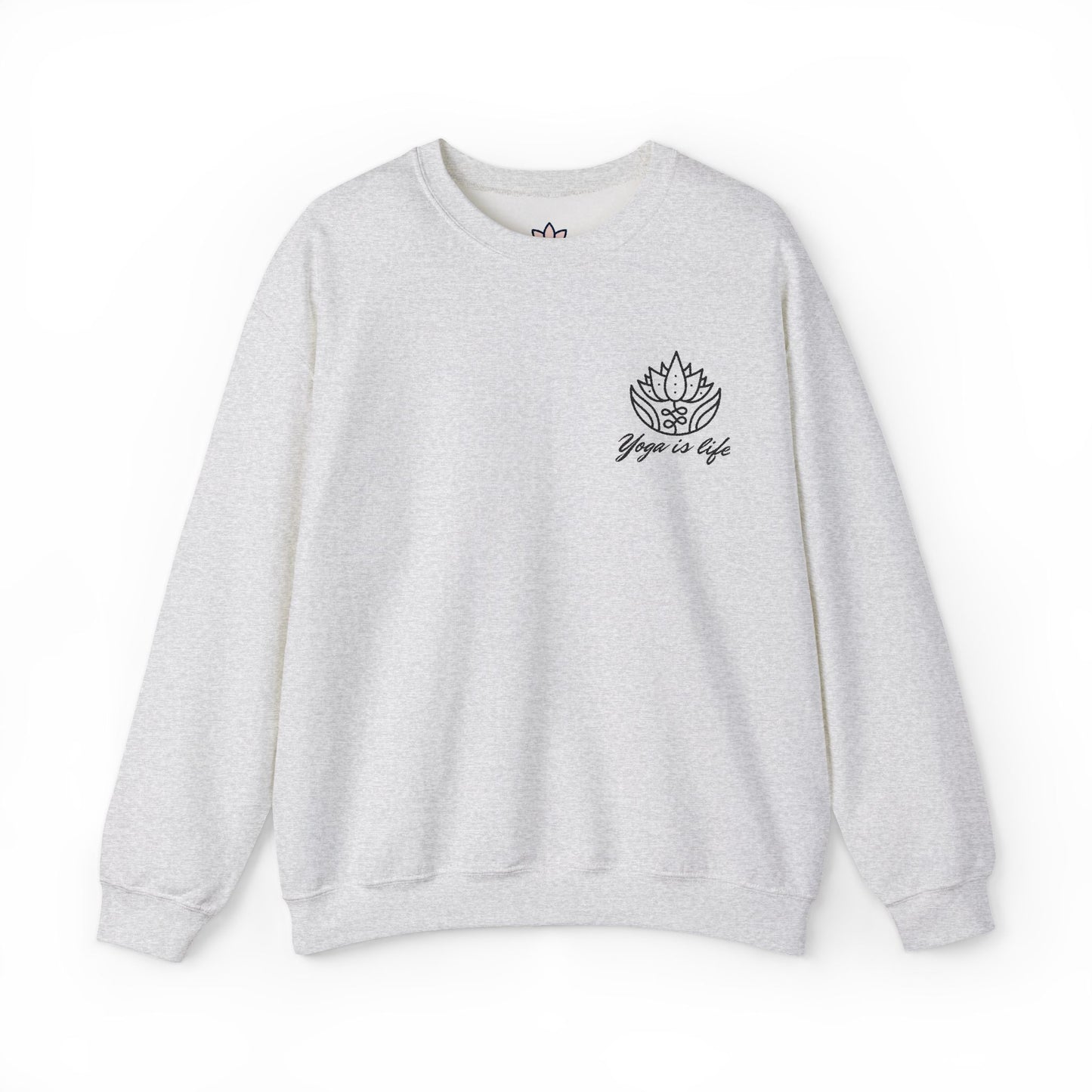 Embroidered Crewneck Sweatshirt — Classic Embroidered Crew