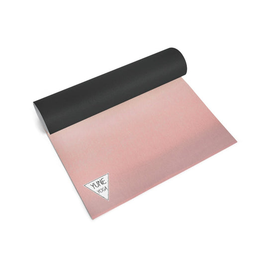 Yoga Mat | 6mm Thick | Pink | Non-Slip | Eco Friendly | Yune Yoga | Hera-1
