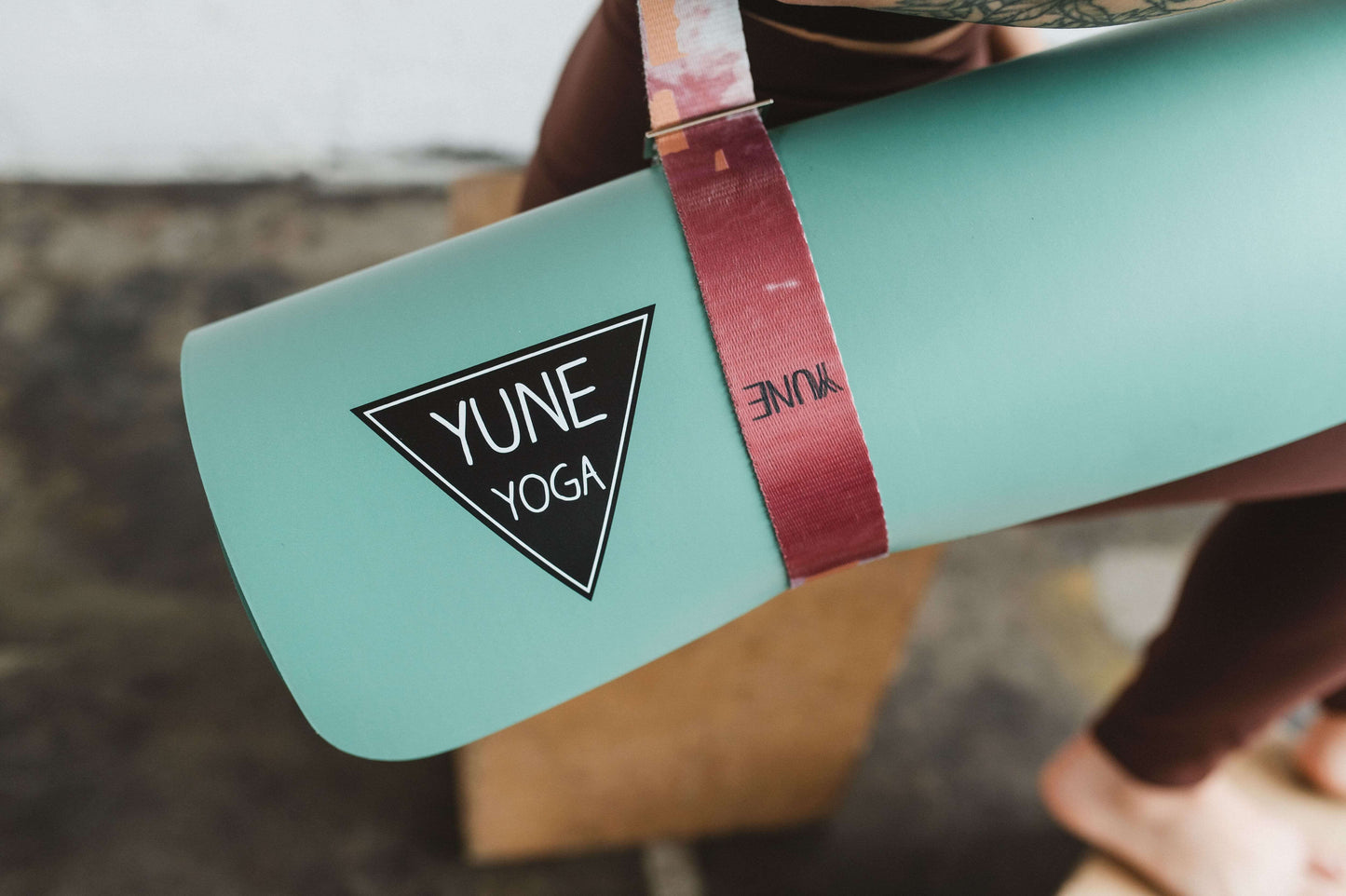 Hemlock Yoga Strap – Multicolor Stretching Strap w/ Metal Buckles | Yune Yoga-2